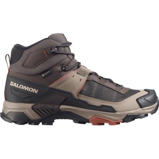 Neu Eingetroffen Salomon Herren Multifunktionsstiefel SHOES X ULTRA 5 MID GTX - Schwarzer Kaffee/Walnuss/Arabische Gewürze