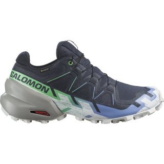 Neu Eingetroffen Salomon Damen Trailrunningschuhe SHOES SPEEDCROSS 6 GTX W - Kohlenstoff/Provence/Weiß