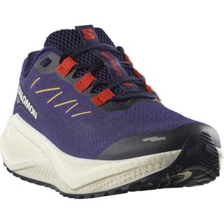 Neu Eingetroffen Salomon Herren Laufschuhe SHOES AERO BLAZE 3 GRVL - Astrale Aura/Maritimes Blau/Haute Rot