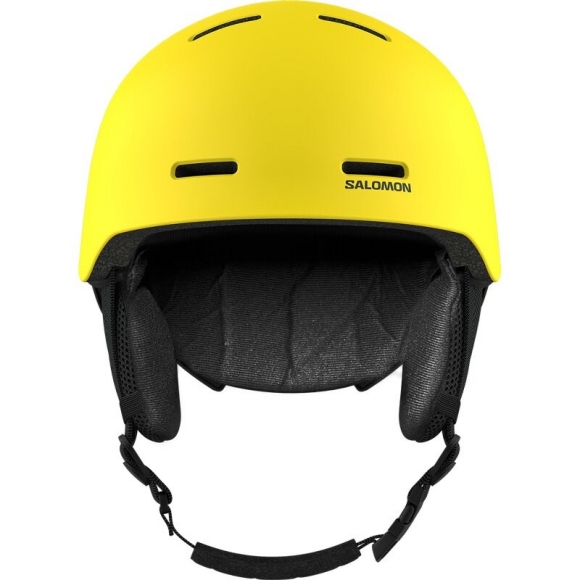 Neu Eingetroffen Salomon Kinder Helm HELMET ORKA Vibrant - Leuchtendes Gelb