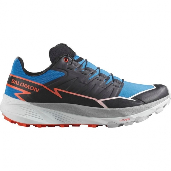 Neu Eingetroffen Salomon Herren Trailrunningschuhe SHOES THUNDERCROSS - Französischblau/Schwarz/Kirschtomate Neu Eingetroffen Salomon Herren Trailrunningschuhe SHOES THUNDERCROSS - Französischblau/Schwarz/Kirschtomate