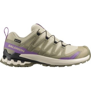 Neu Eingetroffen Salomon Damen Trailrunningschuhe SHOES XA PRO 3D V9 GTX W - Moor/Aloe/Concord-Traube