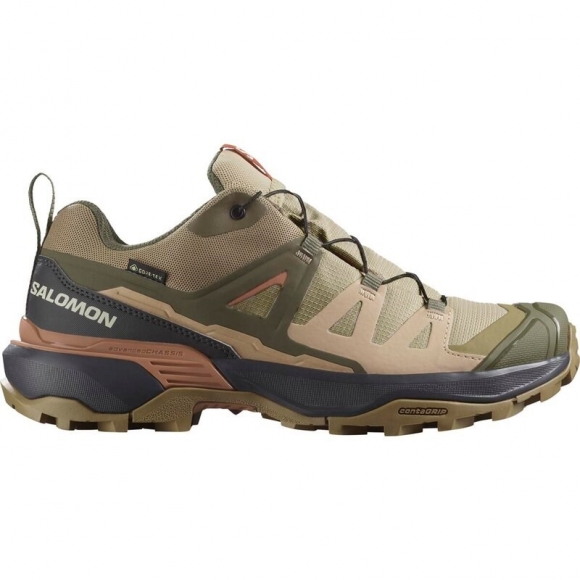 Neu Eingetroffen Salomon Damen Multifunktionsschuhe SHOES X ULTRA 360 GTX W - Safari/Haselnuss/Sierra