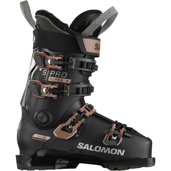 Neu Eingetroffen Salomon Damen ALP. BOOTS - Schwarz/Rosagold Metallic/Silber Neu Eingetroffen Salomon Damen ALP. BOOTS - Schwarz/Rosagold Metallic/Silber