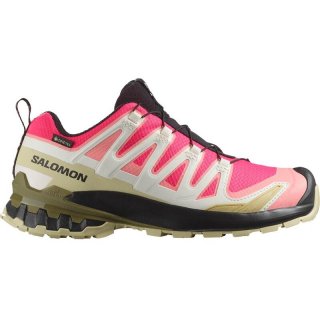 Neu Eingetroffen Salomon Damen Trailrunningschuhe SHOES XA PRO 3D V9 GTX W - Rotrot/Vanilleeis/Martini-Olive
