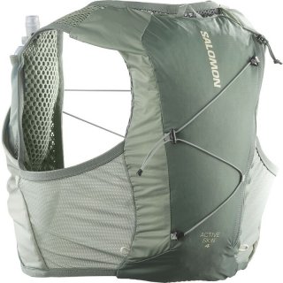 Neu Eingetroffen Salomon Rucksack ACTIVE SKIN 4 SET Laurel - Lorbeerkranz / Seerose / ALOE WASH