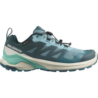 Neu Eingetroffen Salomon Damen Trailrunningschuhe SHOES X-ADVENTURE GTX W - Staubtürkis/Vanilleeis/Kakadu