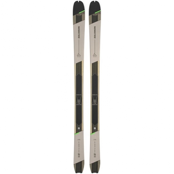 Neu Eingetroffen Salomon Herren Freeride Ski N MTN 86 CARB - Regentag/Schwarz/Pastell-Neongrün 1