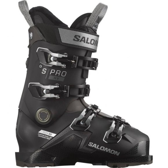 Neu Eingetroffen Salomon Damen Ski-Schuhe ALP. BOOTS - Schwarz/Silber Metallic/Beluga
