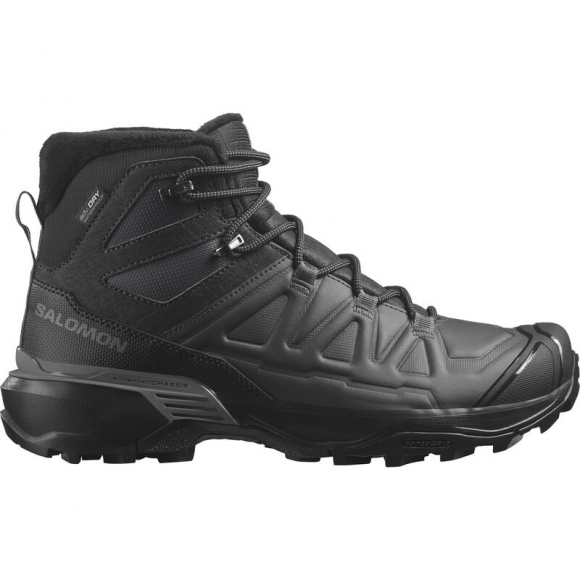 Neu Eingetroffen Salomon Damen Stiefel SHOES X ULTRA SNOWPILOT WP W - Schwarz/Asphalt/Castlerock
