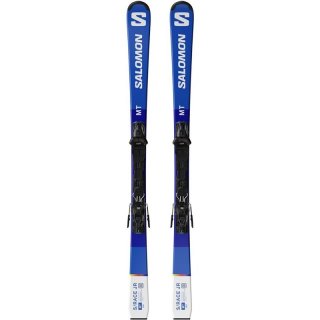 Neu Eingetroffen Salomon Kinder All-Mountain Ski E - Race Blue/Weiß