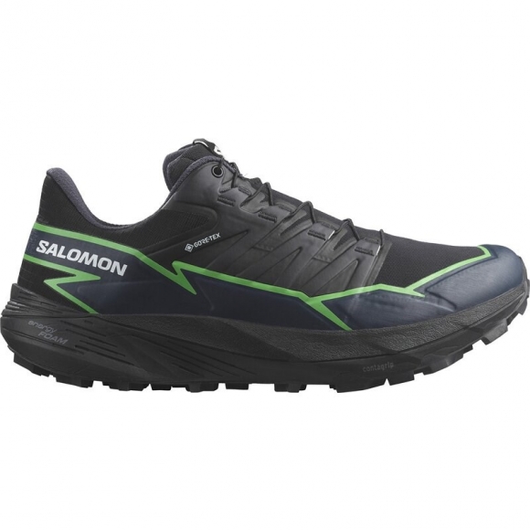Neu Eingetroffen Salomon Herren Trailrunningschuhe SHOES THUNDERCROSS GTX - Schwarz/Grüner Gecko/Schwarz Neu Eingetroffen Salomon Herren Trailrunningschuhe SHOES THUNDERCROSS GTX - Schwarz/Grüner Gecko/Schwarz