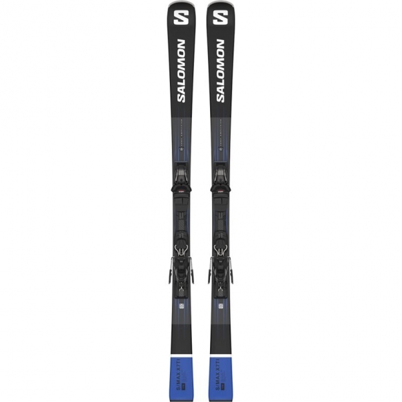 Neu Eingetroffen Salomon Herren All-Mountain Ski E - Schwarz/Rennblau/Weiß