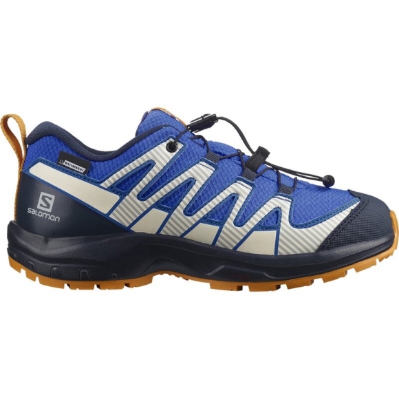 Neu Eingetroffen Salomon Kinder Multifunktionsschuhe SHOES XA PRO V8 CSWP J Palace - Palastblau/Marineblau/Butterscotch