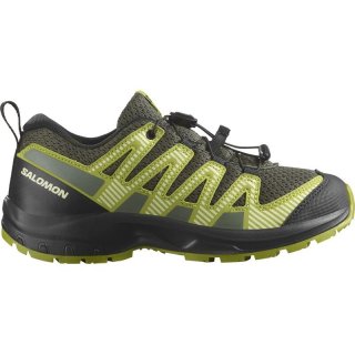 Neu Eingetroffen Salomon Kinder Trekkinghalbschuhe SHOES XA PRO V8 J - Urban Chic/Schwarz/Dunkelzitrone