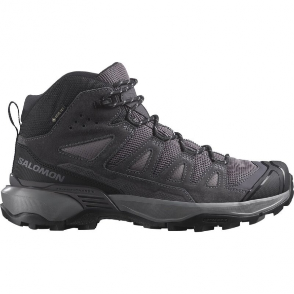 Neu Eingetroffen Salomon Damen Multifunktionsstiefel SHOES X ULTRA 360 LTR MID GTX W - Hai/Neun Eisen/Wolkengrau