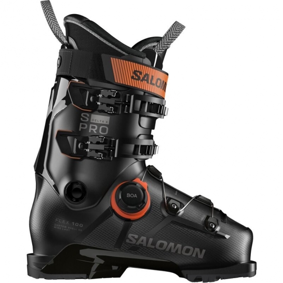 Neu Eingetroffen Salomon Herren Ski-Schuhe ALP. BOOTS - Schwarz/Dunkelgrau Metallic/Orange Tiger