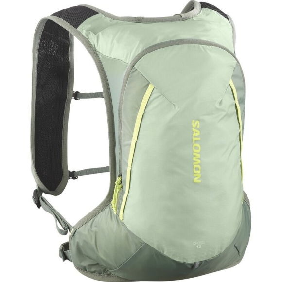 Neu Eingetroffen Salomon Rucksack CROSS 12 GREEN - GREEN MILIEU / AGAVE GREEN / Sharp Green