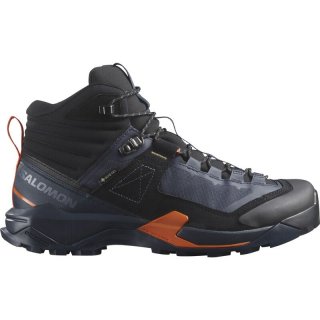 Neu Eingetroffen Salomon Herren Multifunktionsstiefel SHOES X ULTRA ALPINE MID GTX Blue - Blaue Nächte/Schwarz/Rotorange