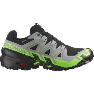 Neu Eingetroffen Salomon Herren Trailrunningschuhe SHOES SPEEDCROSS 6 GTX - Schwarz/Legierung/Grüner Gecko Neu Eingetroffen Salomon Herren Trailrunningschuhe SHOES SPEEDCROSS 6 GTX - Schwarz/Legierung/Grüner Gecko