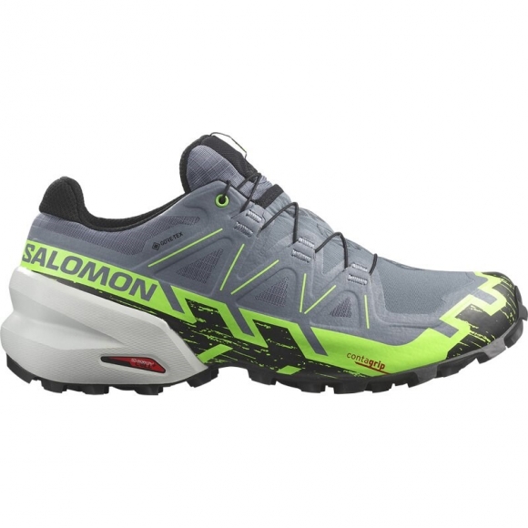Neu Eingetroffen Salomon Herren Trailrunningschuhe SHOES SPEEDCROSS 6 GTX - Flint Stone/Grüner Gecko/Schwarz Neu Eingetroffen Salomon Herren Trailrunningschuhe SHOES SPEEDCROSS 6 GTX - Flint Stone/Grüner Gecko/Schwarz