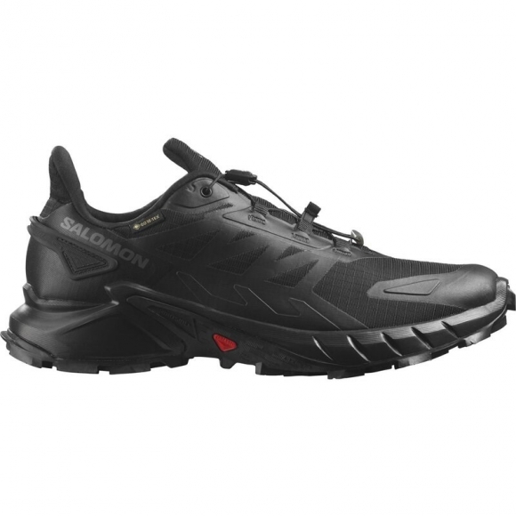 Neu Eingetroffen Salomon Herren Trailrunningschuhe SHOES SUPERCROSS 4 GTX - Schwarz/Schwarz/Schwarz Neu Eingetroffen Salomon Herren Trailrunningschuhe SHOES SUPERCROSS 4 GTX - Schwarz/Schwarz/Schwarz