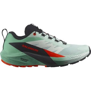 Neu Eingetroffen Salomon Damen Trailrunningschuhe SHOES SENSE RIDE 5 W - Bay/Schwarz/Kirschtomate