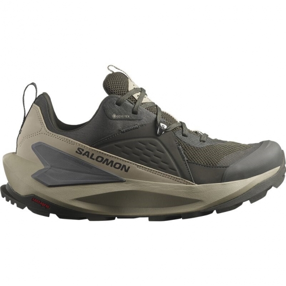 Neu Eingetroffen Salomon Herren Multifunktionsschuhe SHOES ELIXIR GTX - Torf/Vintage-Khaki/Castlerock