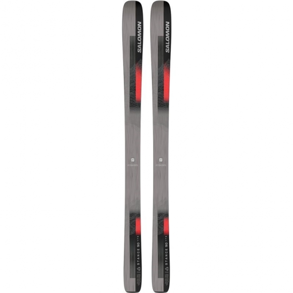 Neu Eingetroffen Salomon Herren All-Mountain Ski N STANCE 90 - Black/Neon Coral/Satellite