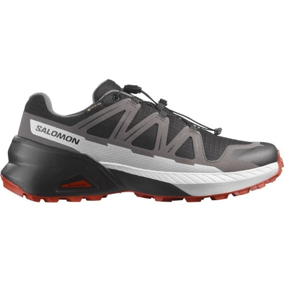 Neu Eingetroffen Salomon Herren Trailrunningschuhe SHOES SPEEDCROSS PEAK GTX - Schwarz/Castlerock/Kirschtomate Neu Eingetroffen Salomon Herren Trailrunningschuhe SHOES SPEEDCROSS PEAK GTX - Schwarz/Castlerock/Kirschtomate