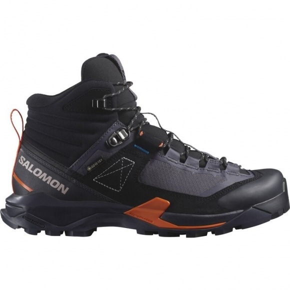 Neu Eingetroffen Salomon Damen Trekkingstiefel SHOES X ULTRA ALPINE MID GTX W 9 - Neun Eisen/Schwarz/Rotorange