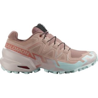 Neu Eingetroffen Salomon Damen Trailrunningschuhe SHOES SPEEDCROSS 6 W - Mahagonirose/Gedämpftes Violett/Eisiges Aqua