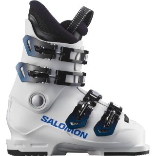 Neu Eingetroffen Salomon Kinder ALP. BOOTS - Weiß/Rennblau/Prozessblau