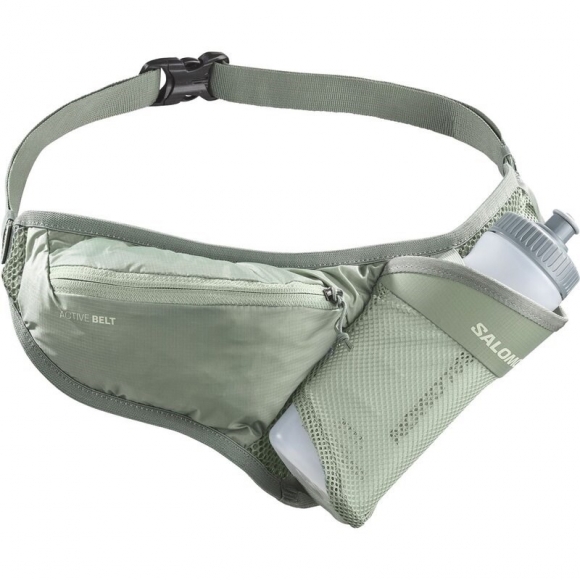 Neu Eingetroffen Salomon Kleintasche ACTIVE BELT 3D BOTTLE Lily - Seerosenblatt/Lorbeerkranz