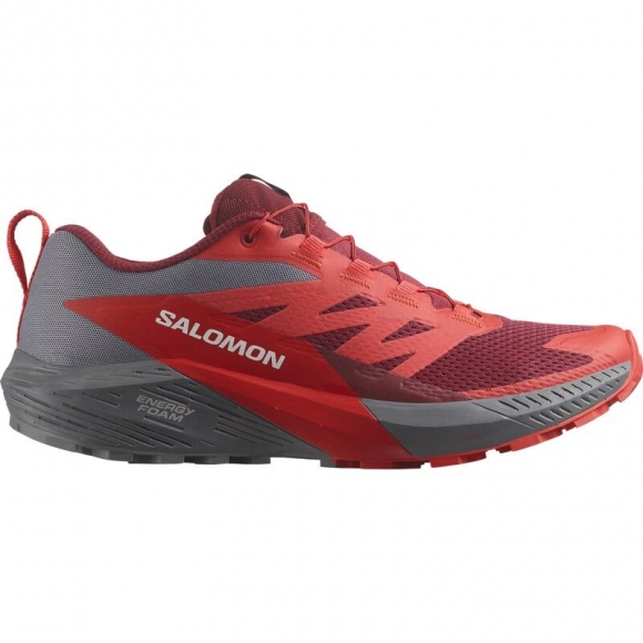 Neu Eingetroffen Salomon Herren Trailrunningschuhe SHOES SENSE RIDE 5 Quiet - Stiller Schatten/Fahrradrot/Mohn Rot Neu Eingetroffen Salomon Herren Trailrunningschuhe SHOES SENSE RIDE 5 Quiet - Stiller Schatten/Fahrradrot/Mohn Rot