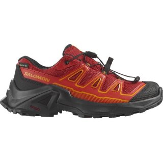 Neu Eingetroffen Salomon Kinder Walkingschuhe SHOES X ULTRA GTX J - Fahrradrot/Schwarz/Flammenrot