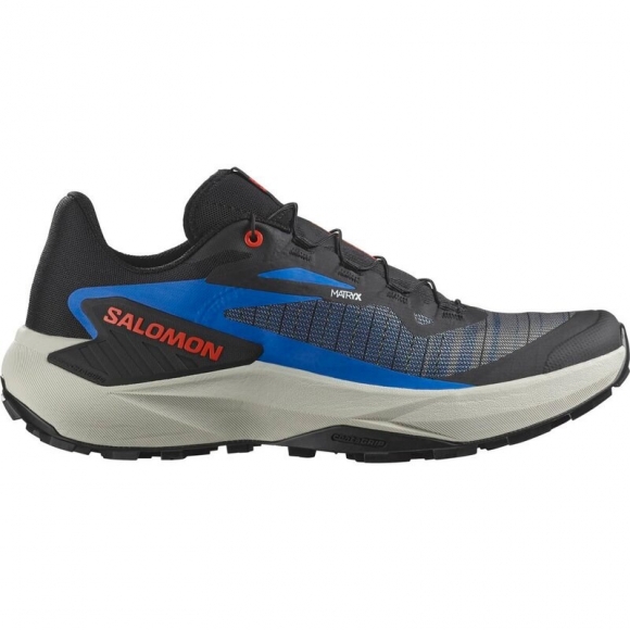 Neu Eingetroffen Salomon Herren Trailrunningschuhe SHOES GENESIS - Schwarz/Französischblau/Kirsche Tomate