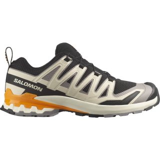 Neu Eingetroffen Salomon Herren Trailrunningschuhe SHOES XA PRO 3D V9 - Schwarz/Möwe/Kurkuma