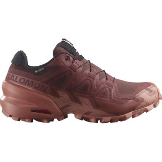 Neu Eingetroffen Salomon Damen Trailrunningschuhe SHOES SPEEDCROSS 6 GTX W Rum - Rumrosine/Scheunenrot/Canyon-Ton