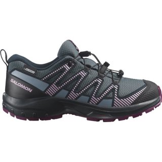 Neu Eingetroffen Salomon Kinder Multifunktionsschuhe SHOES XA PRO V8 WP J - Neptun/Kohlenstoff/Pflaumen-Caspia