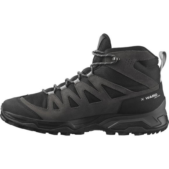 Neu Eingetroffen Salomon Herren Multifunktionsstiefel SHOES X WARD LEATHER MID GTX - Phantom/Schwarz/Magnet Neu Eingetroffen Salomon Herren Multifunktionsstiefel SHOES X WARD LEATHER MID GTX - Phantom/Schwarz/Magnet