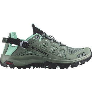 Neu Eingetroffen Salomon Damen Aquaschuhe SHOES TECHAMPHIBIAN 5 W - Lorbeerkranz/Arktische Eis/Marineblau