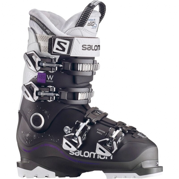 Neu Eingetroffen Salomon Damen Skischuhe "X Pro X80 - Schwarz/Anthrazit/Weiß Neu Eingetroffen Salomon Damen Skischuhe "X Pro X80 - Schwarz/Anthrazit/Weiß