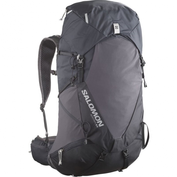 Neu Eingetroffen Salomon Rucksack AEROTREK 50 - Anthrazit / Neun Eisen / Legierung