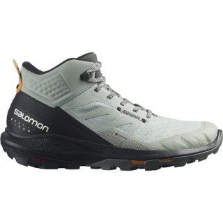 Neu Eingetroffen Salomon Herren Multifunktionsstiefel SHOES OUTpulse Mid GTX Wrought - Schmiedeeisen/Schwarz/Leuchtendes Orange