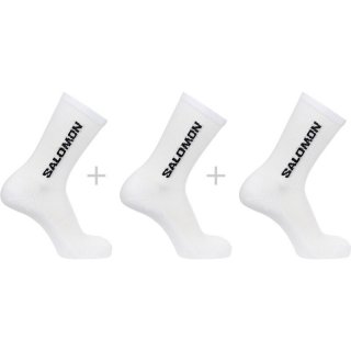 Neu Eingetroffen Salomon Herren SOCKS EVERYDAY CREW 3-PACK - WEISS / WEISS / WEISS