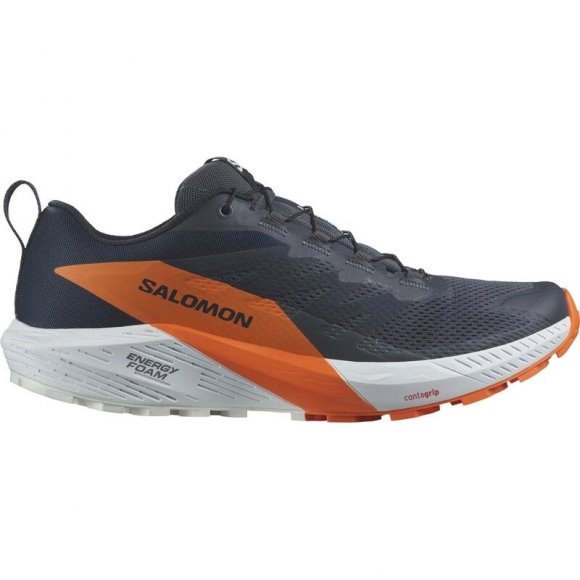 Neu Eingetroffen Salomon Herren Trailrunningschuhe SHOES SENSE RIDE 5 GTX - Tusche/Kohlenstoff/Drachenfeuer