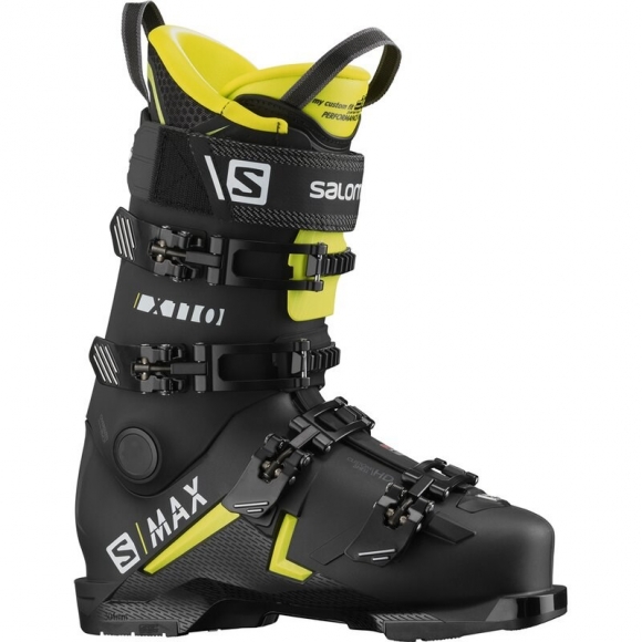 Neu Eingetroffen Salomon Herren Skischuhe - SCHWARZ/Säuregrün/Weiß