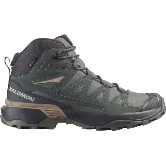 Neu Eingetroffen Salomon Damen Trekkingstiefel SHOES X ULTRA 360 MID GTX W - Sedona-Salbei/Urban Chic/Etherea