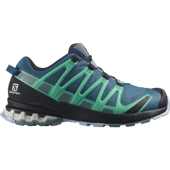 Neu Eingetroffen Salomon Damen Trailrunningschuhe SHOES XA PRO 3D v8 GTX W - Legionblau/Trooper/Minzblatt